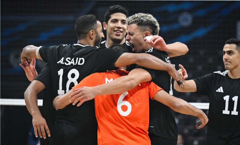 منتخب مصر للكرة الطائرة يهزم إيران في افتتاح مشواره ببطولة العالم