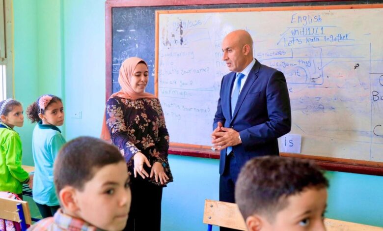 وزير التعليم يتفقد مدارس الشرقية ويتابع انتظام الدراسة