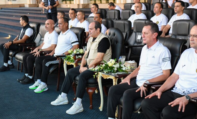 السيسي يتفقد الأكاديمية العسكرية المصرية بالعاصمة الإدارية الجديدة