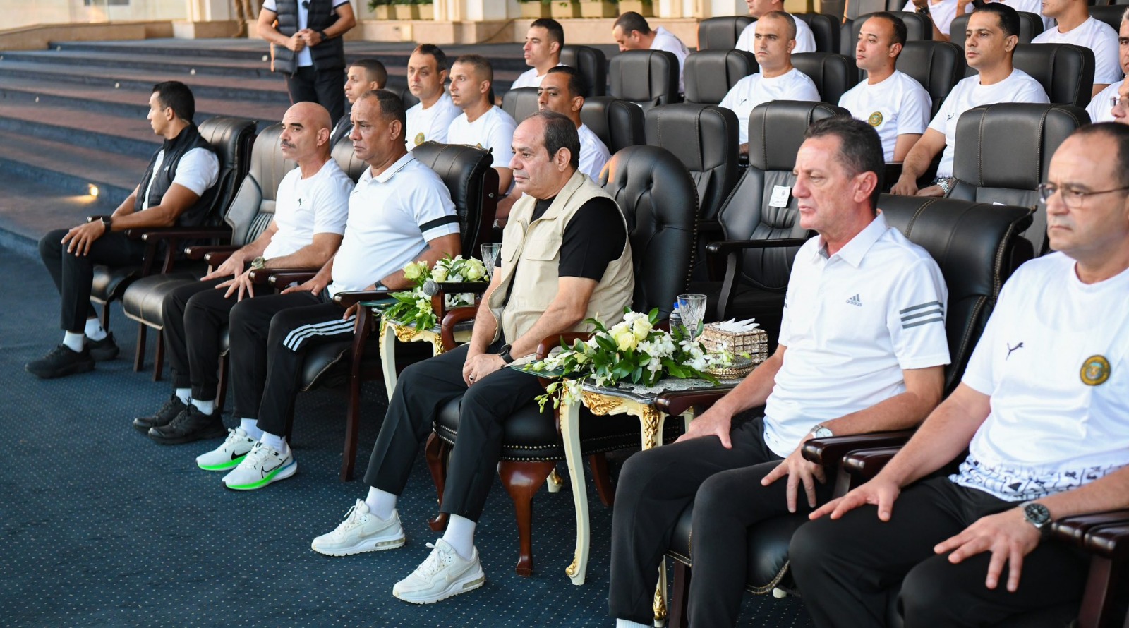 السيسي يتفقد الأكاديمية العسكرية المصرية بالعاصمة الإدارية الجديدة 1 السيسي يتفقد الأكاديمية العسكرية المصرية بالعاصمة الإدارية الجديدة