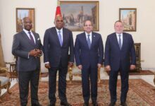 السيسي يستقبل رئيس بنك التصدير والاستيراد الأفريقي لبحث دعم التجارة البينية