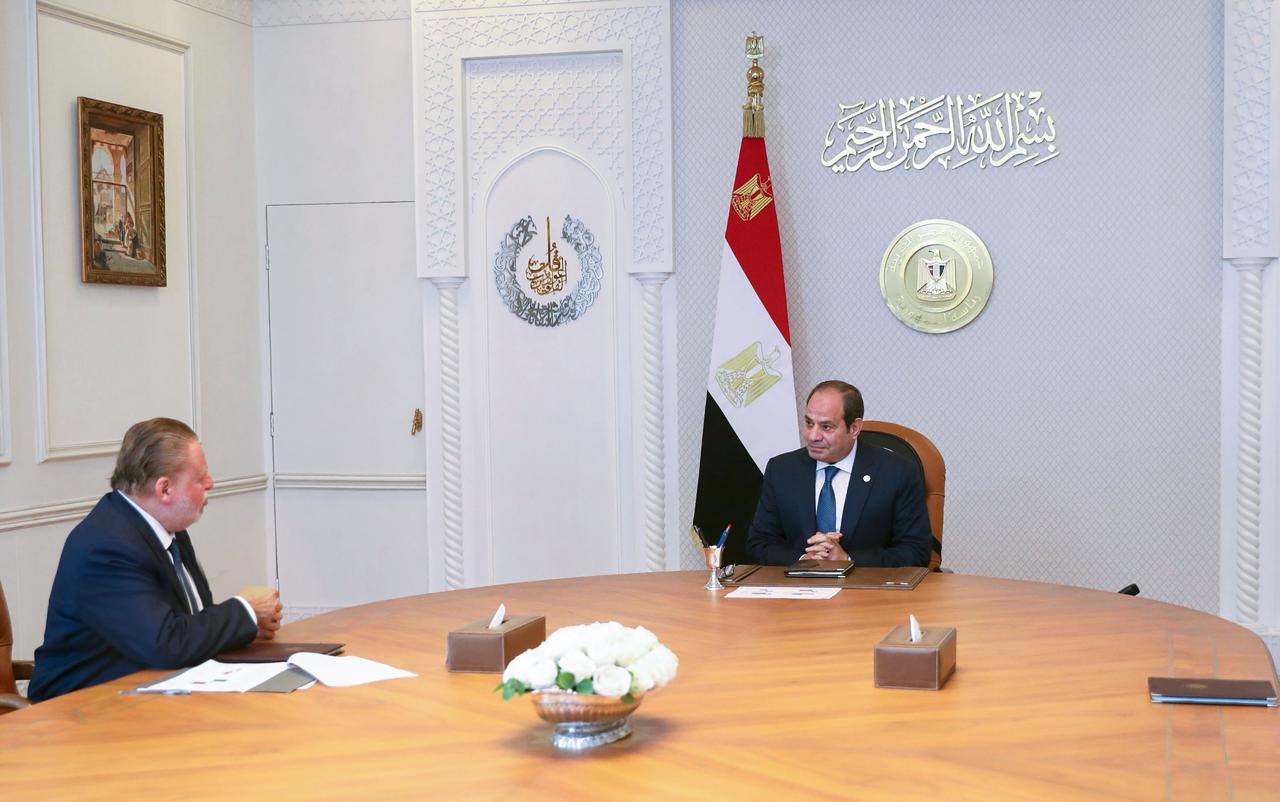 السيسي يتابع مع محافظ البنك المركزي تحسن المؤشرات الاقتصادية وتراجع التضخم 1 السيسي يتابع مع محافظ البنك المركزي تحسن المؤشرات الاقتصادية وتراجع التضخم