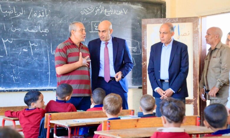 وزير التعليم يتفقد مدارس تونة الجبل بالمنيا ويتابع انتظام الدراسة