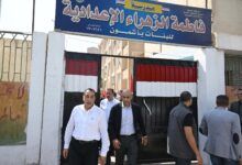 جولة مفاجئة لرئيس الوزراء في مدرسة فاطمة الزهراء بالمنوفية