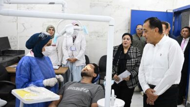 رئيس الوزراء يتفقد مركز طب الأسرة بقرية شمّا وقوافل المبادرات الطبية في المنوفية
