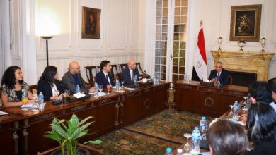 وزير الخارجية يلتقي المشاركين في برنامج زمالة شفيق جبر لتعزيز الحوار المصري الأمريكي