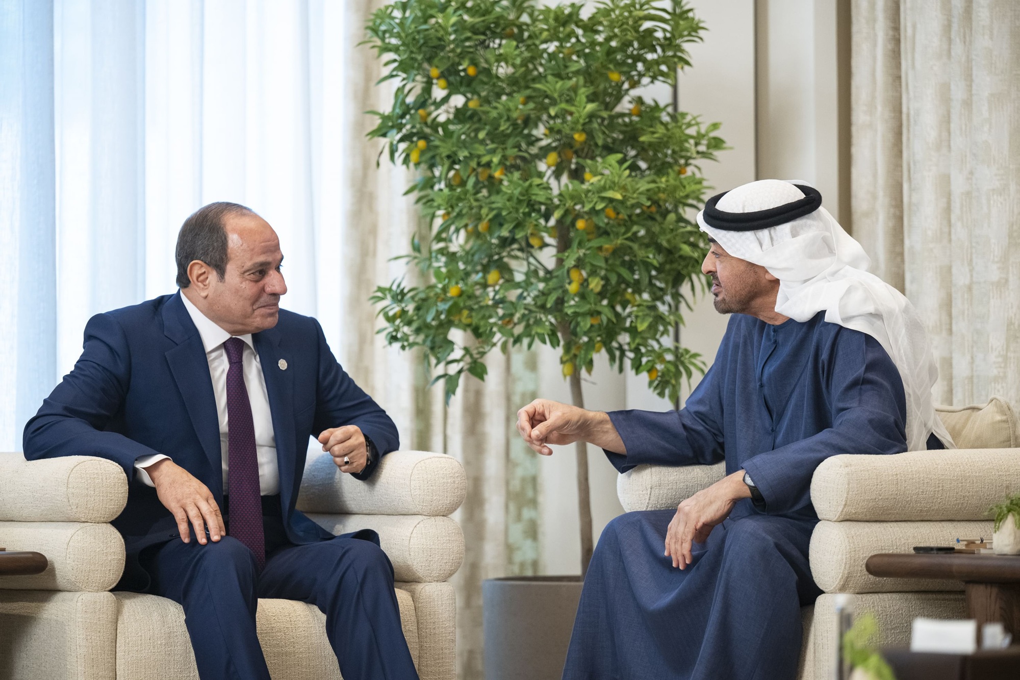 الرئيس السيسي يستقبل الشيخ محمد بن زايد في زيارة أخوية لمصر