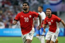 رأسية إبراهيم عادل تمنح مصر التقدم على جيبوتي في تصفيات كأس العالم