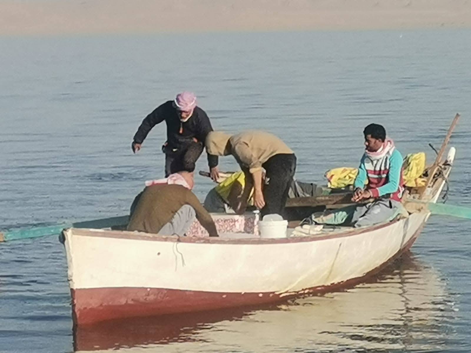 وسط تفاؤل الصيادين.. انطلاق موسم الصيد في بحيرة قارون 1 وسط تفاؤل الصيادين.. انطلاق موسم الصيد في بحيرة قارون