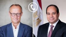 السيسي يدعو المستشار الألماني لحضور احتفالية اتفاق وقف الحرب في غزة