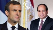 السيسي وماكرون يبحثان تعزيز العلاقات الثنائية وقضايا فلسطين وغزة