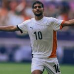 رأسية إبراهيم عادل تمنح مصر التقدم على جيبوتي في تصفيات كأس العالم