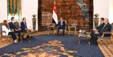 السيسي يستقبل مبعوثي ترامب لمناقشة اتفاق وقف إطلاق النار في غزة