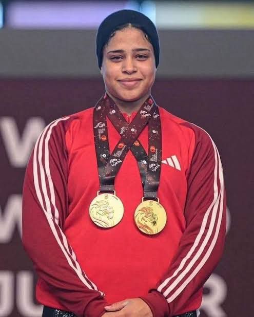 رحمة أحمد تحصد برونزية الخطف في وزن 86 كجم ببطولة العالم لرفع الأثقال بالنرويج 1 رحمة أحمد تحصد برونزية الخطف في وزن 86 كجم ببطولة العالم لرفع الأثقال بالنرويج