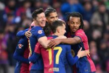 2 /1.. برشلونة يخطف فوزًا صعبًا من جيرونا في الدوري الإسباني