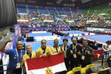 منتخب التايكوندو يحقق إنجازا تاريخيا بحصوله على المركز الخامس في بطولة العالم 