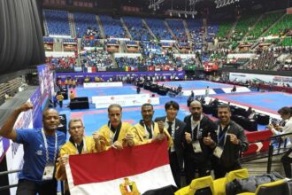 منتخب التايكوندو يحقق إنجازا تاريخيا بحصوله على المركز الخامس في بطولة العالم  2 منتخب التايكوندو يحقق إنجازا تاريخيا بحصوله على المركز الخامس في بطولة العالم