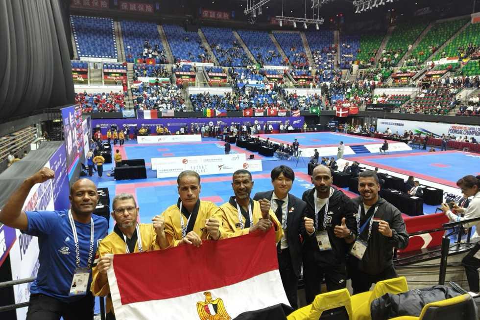 منتخب التايكوندو يحقق إنجازا تاريخيا بحصوله على المركز الخامس في بطولة العالم 