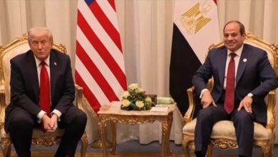 السيسي يدعو ترامب لرعاية مؤتمر إعادة إعمار غزة خلال قمة شرم الشيخ