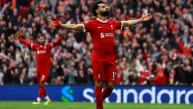 محمد صلاح يكسر الصيام التهديفي.. هدف متأخر ينعش الأمل في ليفربول 2 محمد صلاح يكسر الصيام التهديفي.. هدف متأخر ينعش الأمل في ليفربول
