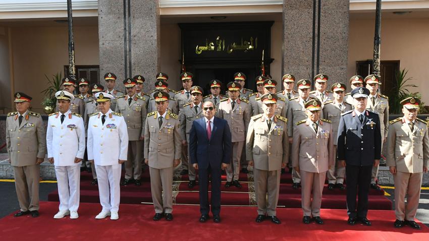 الرئيس السيسي يترأس اجتماع المجلس الأعلى للقوات المسلحة تزامنا مع ذكرى انتصارات أكتوبر