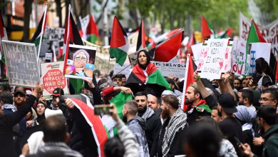 مظاهرات مؤيدة للفلسطينيين تجوب شوارع أستراليا بعد وقف إطلاق النار في غزة
