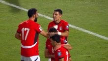 محمد حمدي يفتتح التسجيل لمصر أمام غينيا بيساو في الدقيقة 10