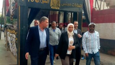 متابعة سير العملية الانتخابية بمركز ومدينة القناطر الخيرية