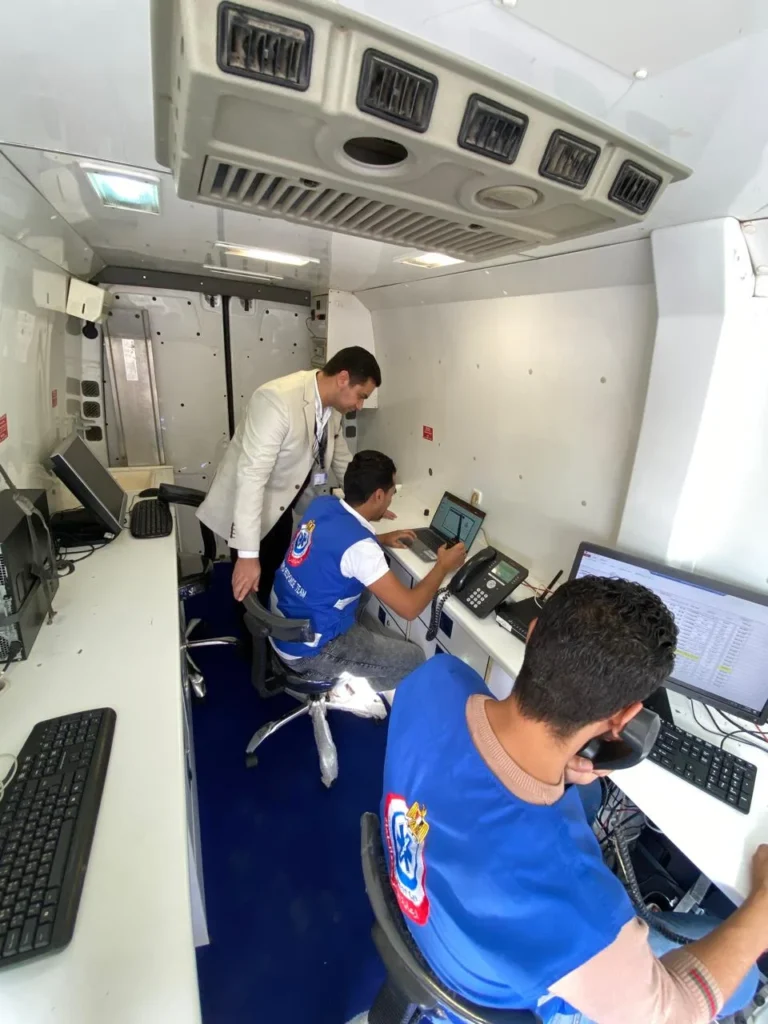 وزارة الصحة تطلق أول مركز تحكم متنقل للرعاية الطارئة والحرجة