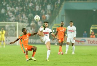 انتهاء الشوط الأول بتقدم الزمالك على زيسكو الزامبي بهدف دون رد في كأس الكونفدرالية