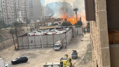 "استوديو مصر يوضح تفاصيل حريق 'الكينج' لمحمد إمام: السيطرة كاملة ولا إصابات بشرية" 2 "استوديو مصر يوضح تفاصيل حريق 'الكينج' لمحمد إمام: السيطرة كاملة ولا إصابات بشرية"