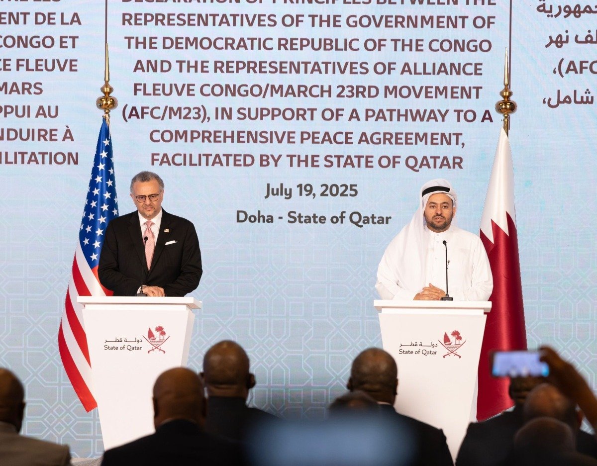 اتفاق سلام بين الكونغو الديمقراطية وحركة 23 مارس في قطر لإنهاء الصراع المسلح 1 اتفاق سلام بين الكونغو الديمقراطية وحركة 23 مارس في قطر لإنهاء الصراع المسلح