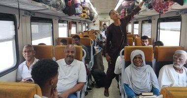 سكك حديد مصر تُسيّر الرحلة الـ33 لنقل الأشقاء السودانيين ضمن مشروع “العودة الطوعية” 2 سكك حديد مصر تُسيّر الرحلة الـ33 لنقل الأشقاء السودانيين ضمن مشروع “العودة الطوعية”