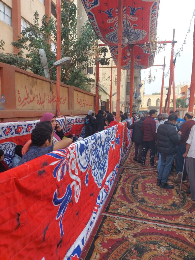 إقبال كثيف على لجان الإمام محمد عبده والزهراء في ثاني أيام المرحلة الثانية لانتخابات مجلس النواب