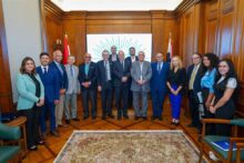 زيارة وفد المنطقة الاقتصادية لقناة السويس لجمعية رجال أعمال إسكندرية لبحث الفرص الاستثمارية