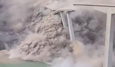 انهيار جسر عملاق يربط قلب الصين بالتبت بعد أشهر من افتتاحه