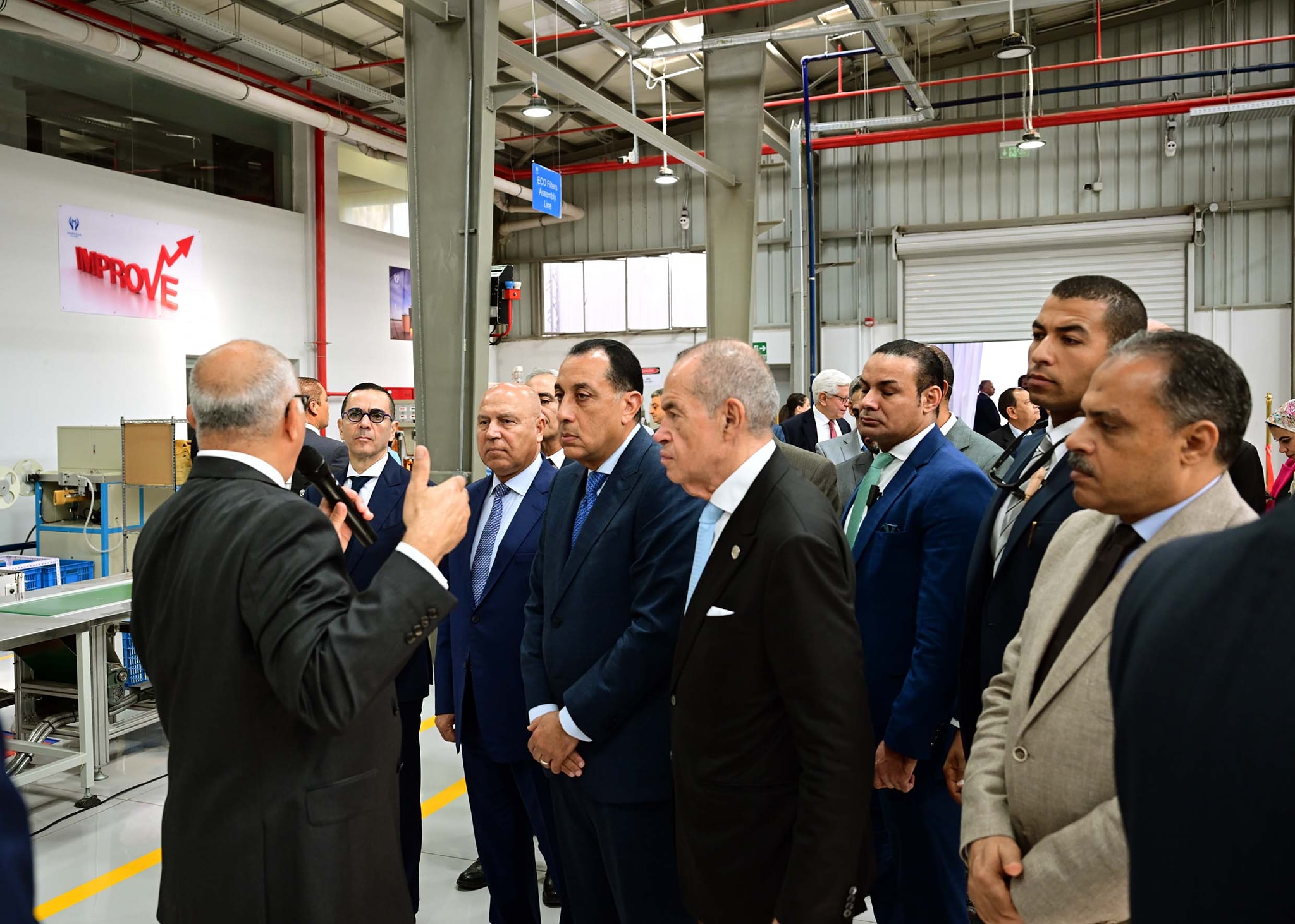 مدبولي يفتتح مصنع "المنصور" لتصنيع فلاتر السيارات بطاقة 15 مليون وحدة سنويًا 1 مدبولي يفتتح مصنع "المنصور" لتصنيع فلاتر السيارات بطاقة 15 مليون وحدة سنويًا