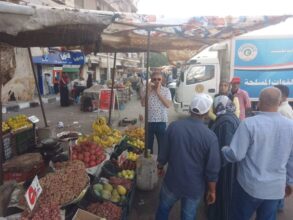 حملة مكبرة لرفع الإشغالات من ميدان القناطر الخيرية