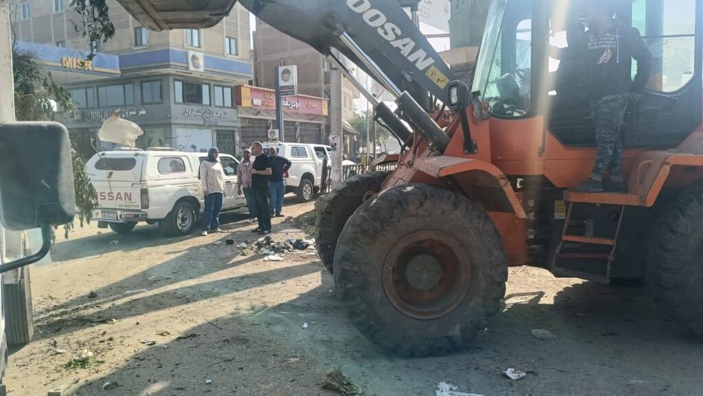 رئاسة القناطر الخيرية تتابع جهود الارتقاء بمنظومة النظافة والمظهر الحضاري