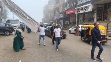 رئيس مركز ومدينة القناطر الخيرية يتابع إزالة الدعاية الانتخابية خلال فترة الصمت 2 رئيس مركز ومدينة القناطر الخيرية يتابع إزالة الدعاية الانتخابية خلال فترة الصمت