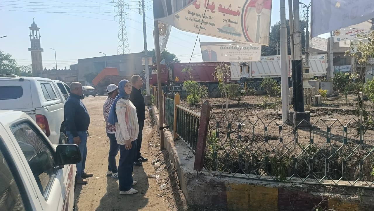 رئاسة القناطر الخيرية تتابع جهود الارتقاء بمنظومة النظافة والمظهر الحضاري