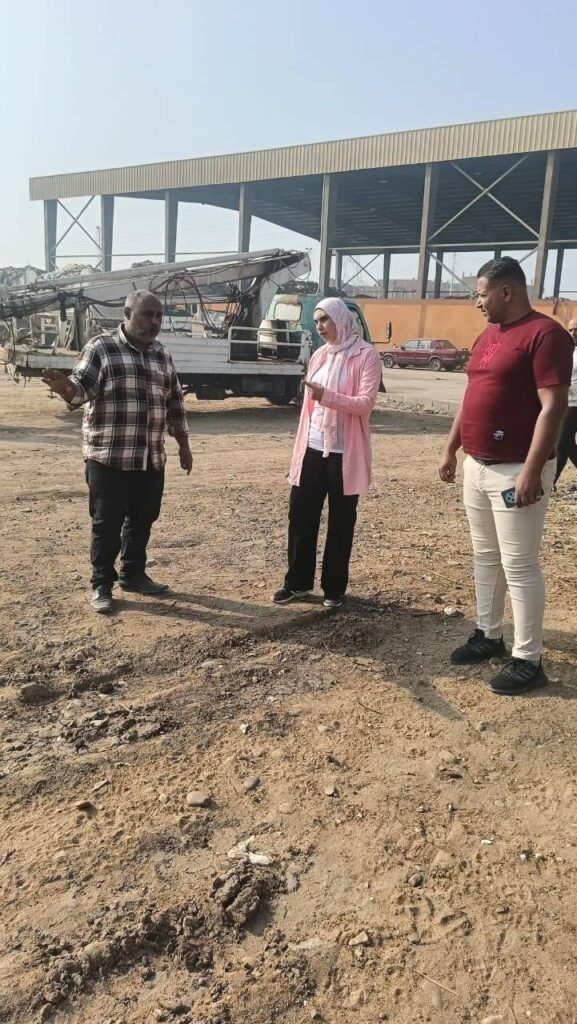 القناطر الخيرية: متابعة أعمال الحملة الميكانيكية وصيانة المعدات للحفاظ على المال العام