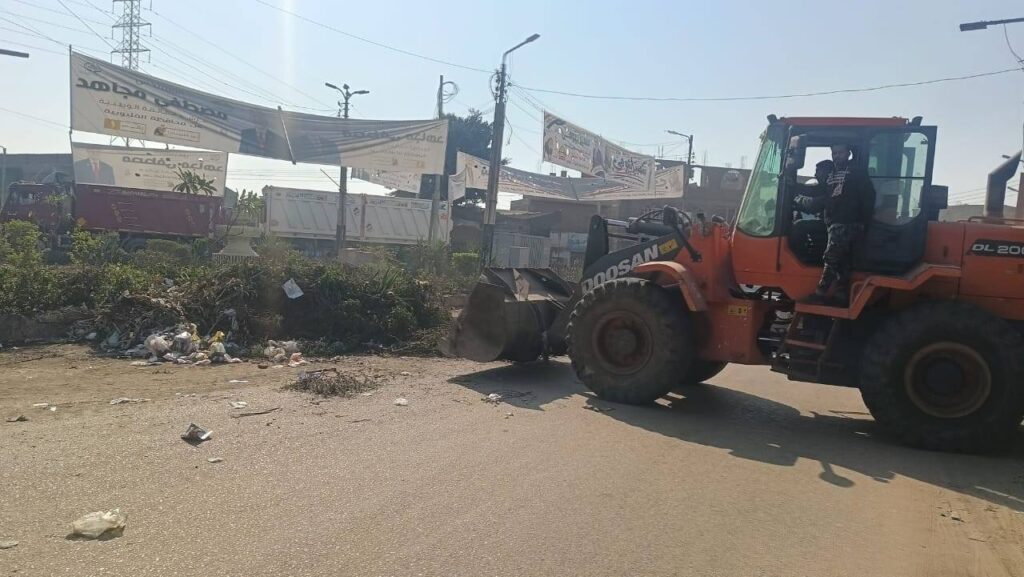 رئاسة القناطر الخيرية تتابع جهود الارتقاء بمنظومة النظافة والمظهر الحضاري