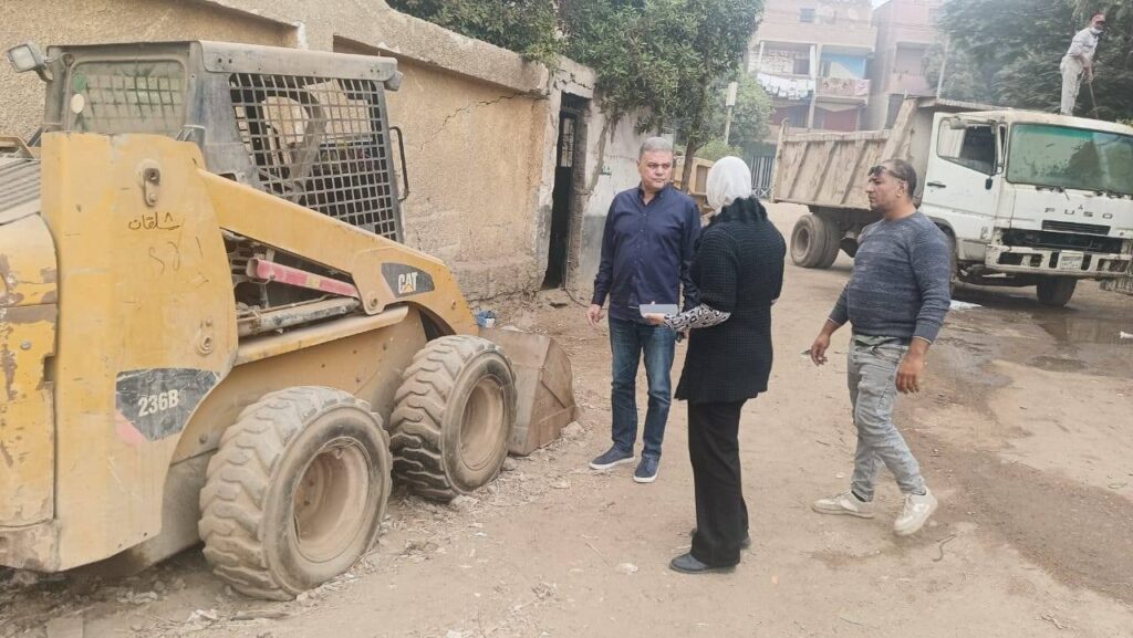 جولة تفقدية لرئيس مركز ومدينة القناطر الخيرية لمتابعة سير العمل بالخدمات المحلية