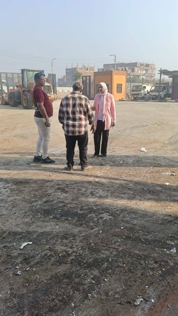 القناطر الخيرية: متابعة أعمال الحملة الميكانيكية وصيانة المعدات للحفاظ على المال العام