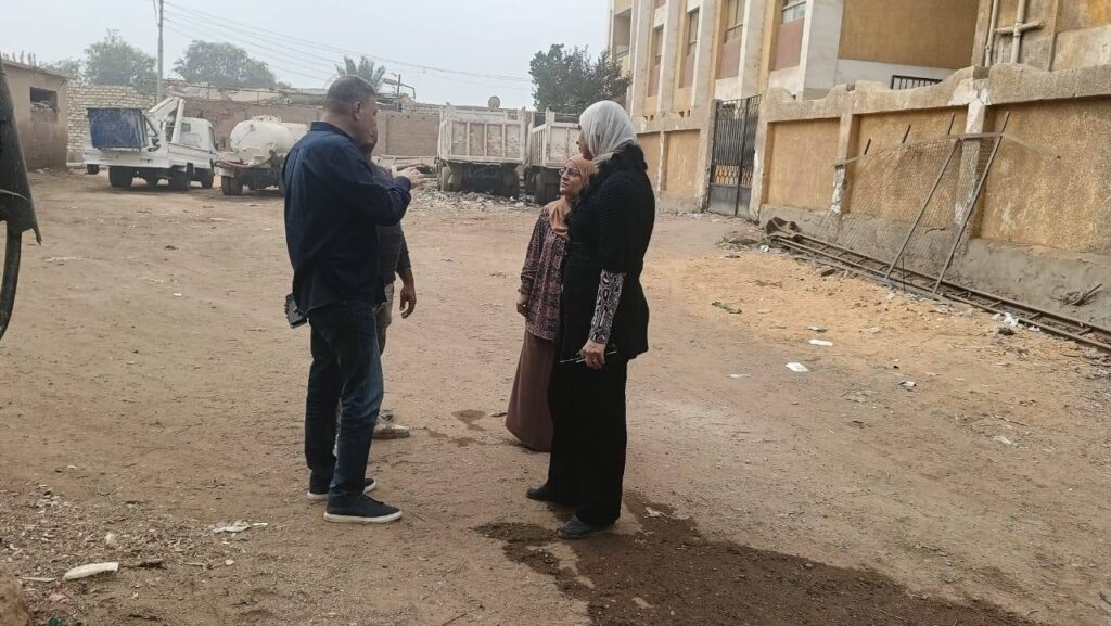 جولة تفقدية لرئيس مركز ومدينة القناطر الخيرية لمتابعة سير العمل بالخدمات المحلية