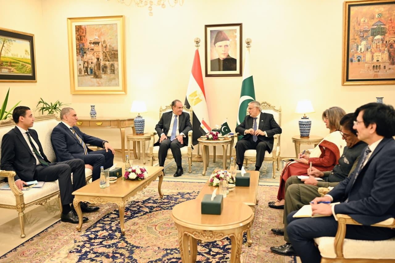 مباحثات مصرية باكستانية لتعزيز التعاون السياسي والاقتصادي ومناقشة تطورات غزة