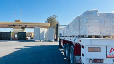 الهلال الأحمر المصري يطلق قافلة "زاد العزة" الـ76 محمّلة بـ9.5 ألف طن مساعدات عاجلة إلى غزة 5 الهلال الأحمر المصري يطلق قافلة "زاد العزة" الـ76 محمّلة بـ9.5 ألف طن مساعدات عاجلة إلى غزة