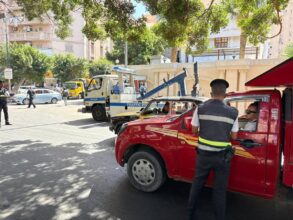 الأمن يشن حملات مرورية مكثفة بالإسكندرية لضبط المخالفين أسفل كوبري مطار النزهة