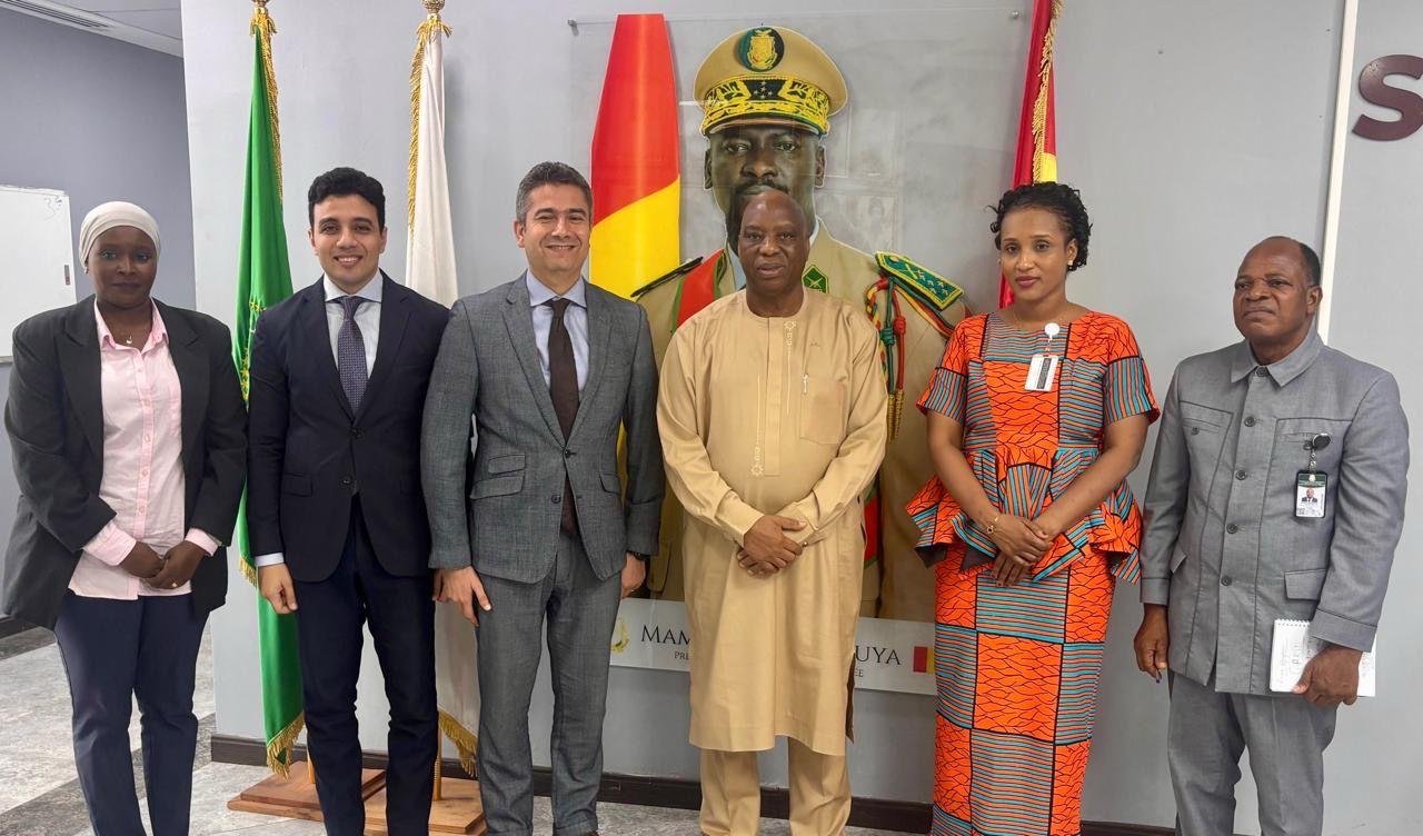 السفير محمد الحلواني يقدم أوراق اعتماده للرئيس الغيني مامادي دومبويا 1 السفير محمد الحلواني يقدم أوراق اعتماده للرئيس الغيني مامادي دومبويا